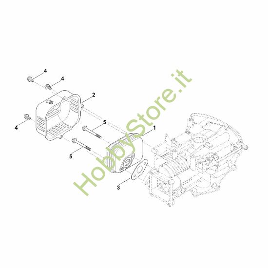 Picture of F - Silenziatore EVC 200.3 C (EVC200-0006)